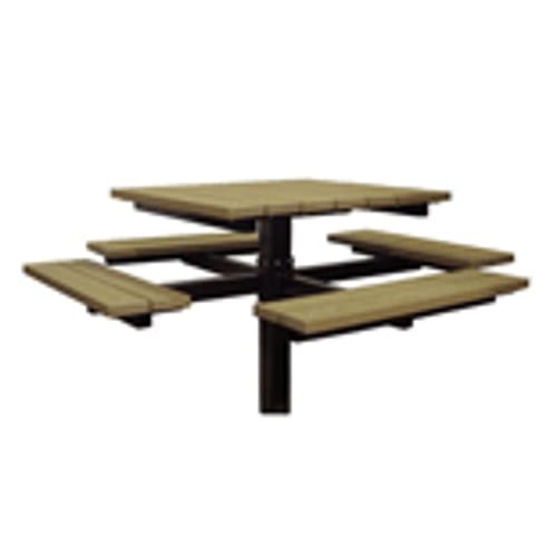 Single Pedestal Picnic Table